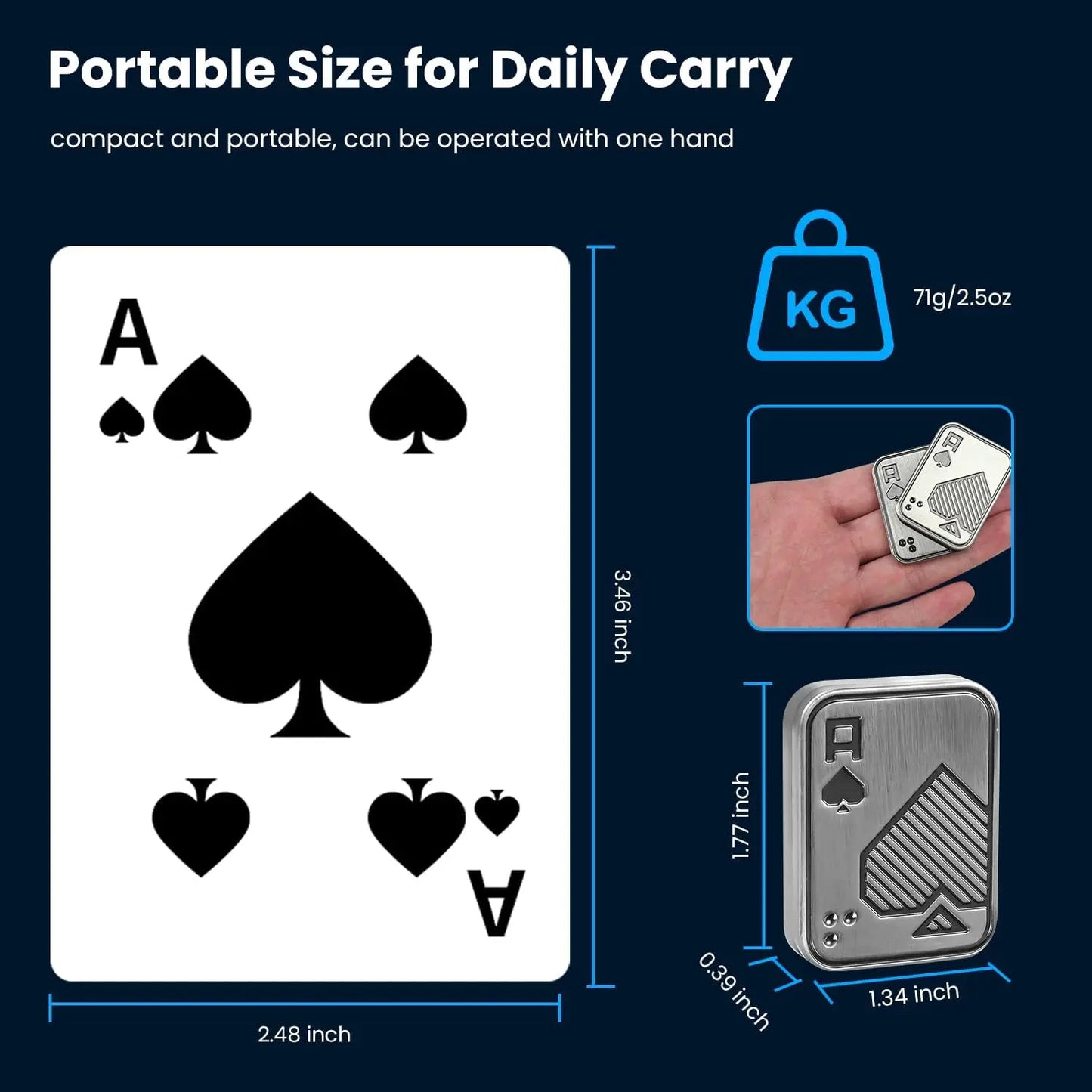 Poker Fidget Slider